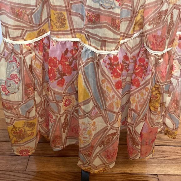 Free People Dress Free Spirit BoHo Floral Maxi Dress - Picture 9 of 15